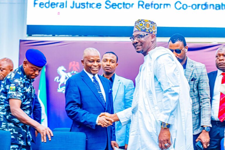 Read more about the article OPENING ADDRESS AT THE CONFERENCE OF THE NETWORK OF JUSTICE SECTOR REFORM TEAMS HOLDING IN LAFIA, NASARAWA STATE